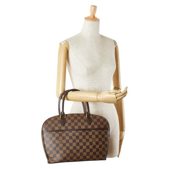 LOUIS VUITTON Brown Damier Leather Bag - Picture 13 of 13